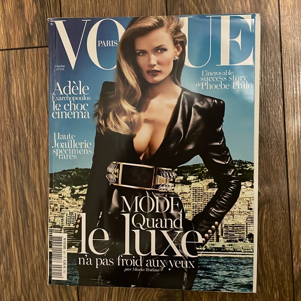 PARIS VOGUE No 941 Oct 2013 Adele Phoebe Philo Fashion French Europe Magazine